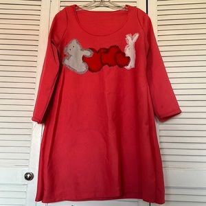 Cats and bunnies dress